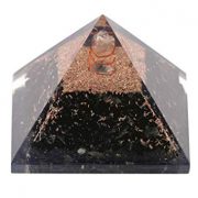 black tourmaline orgonite pyramid back