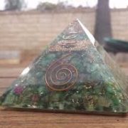 orgone green pyramid