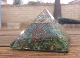 orgone green pyramid