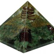 orgone pyramid green aventurine